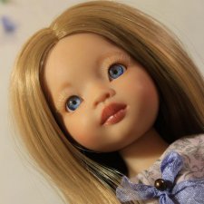 Нежная фиалка: ООАК Маники Паола Рейна