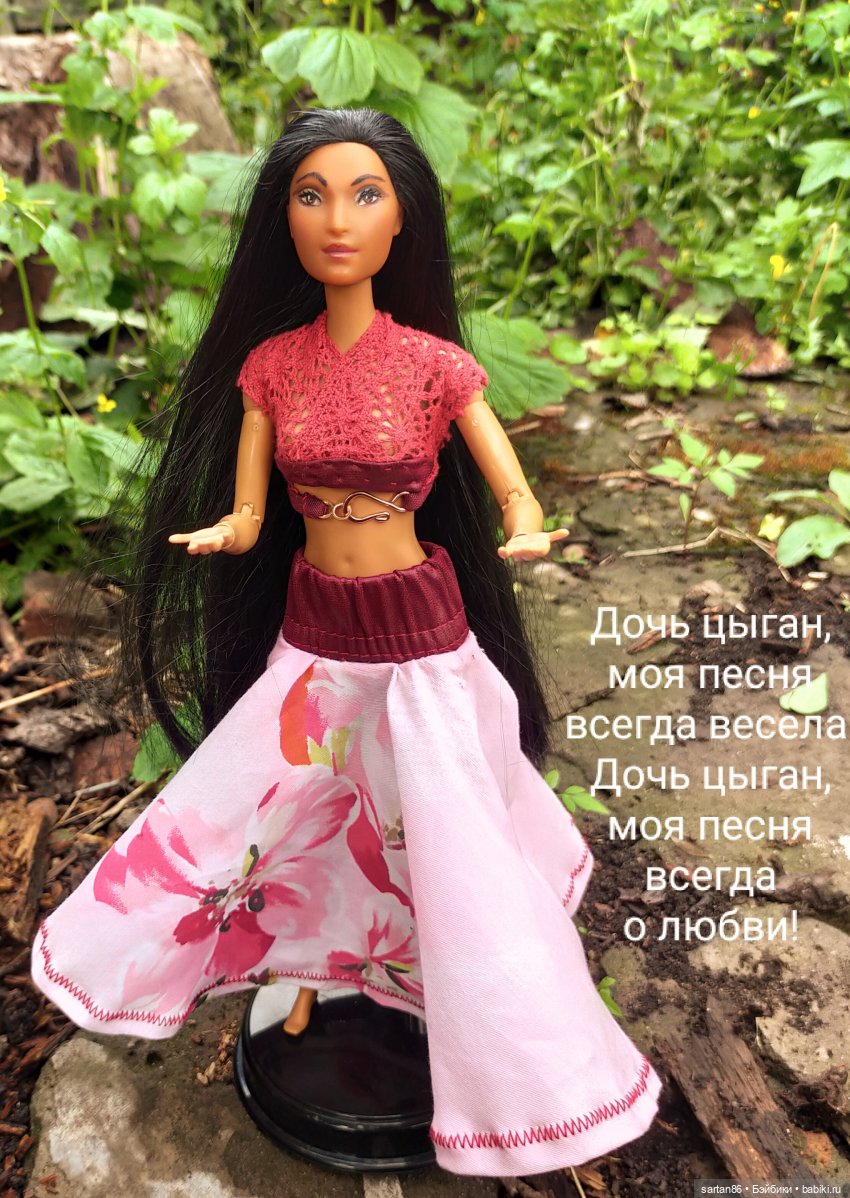 Дочь цыган — Гибриды шарнирных кукол (не БЖД): подбор тела