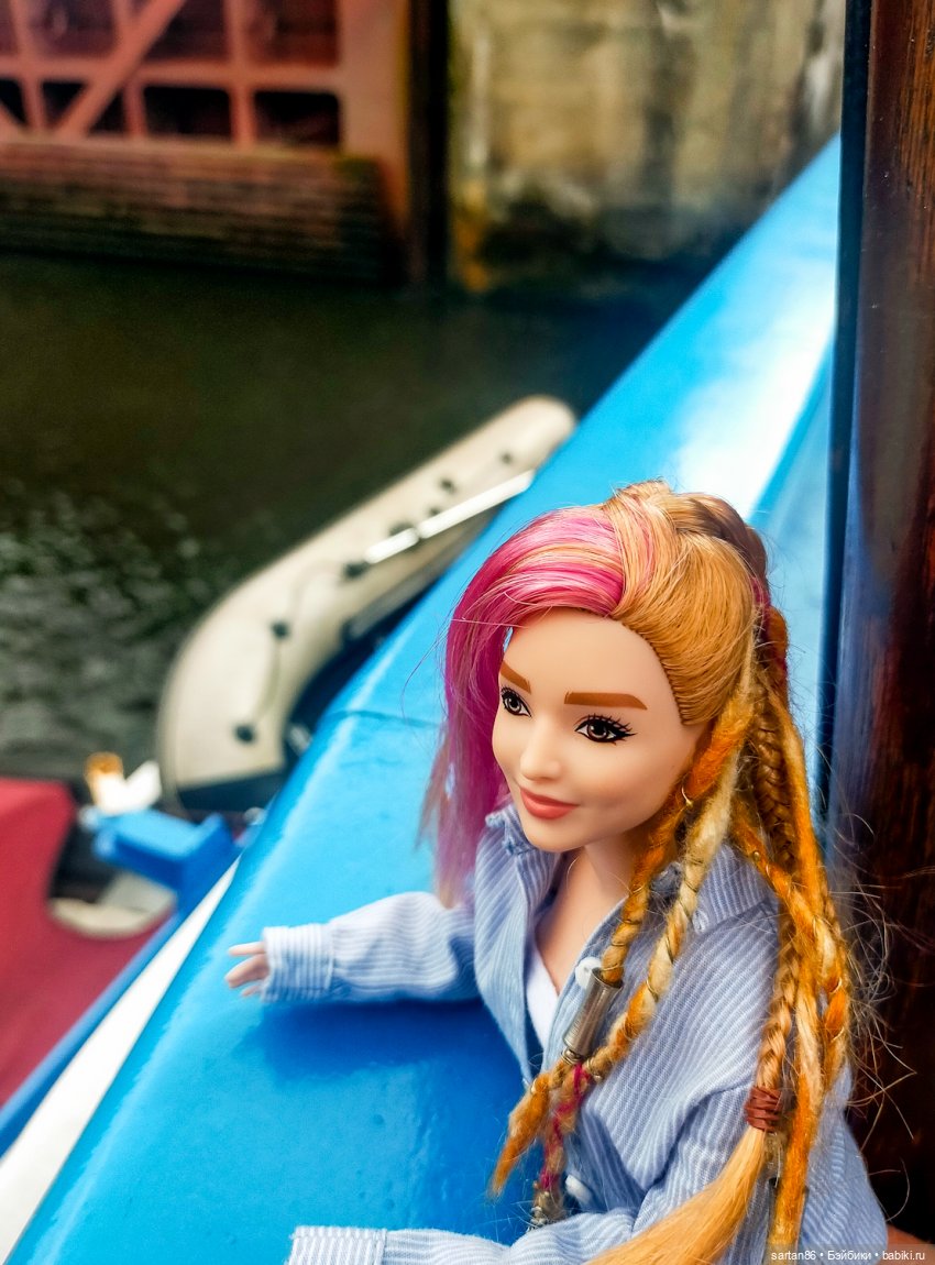 Речной круиз глазами куклы. Канал им. Москвы