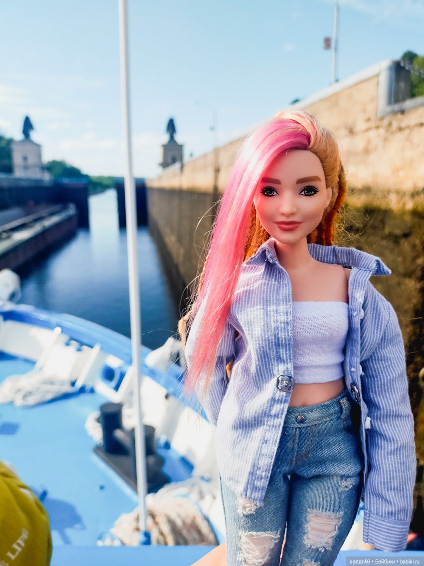 Речной круиз глазами куклы. Канал им. Москвы