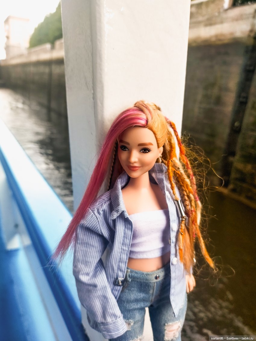 Речной круиз глазами куклы. Канал им. Москвы