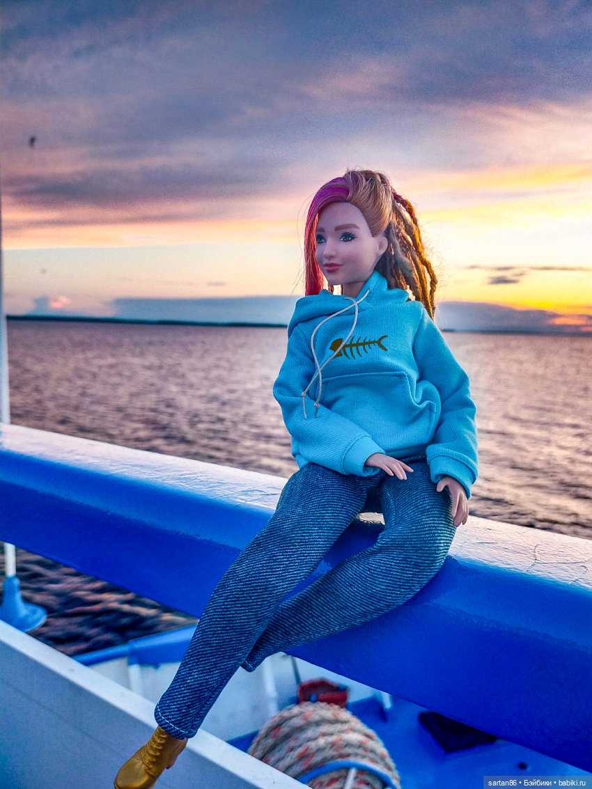 Речной круиз глазами куклы. Мышкин