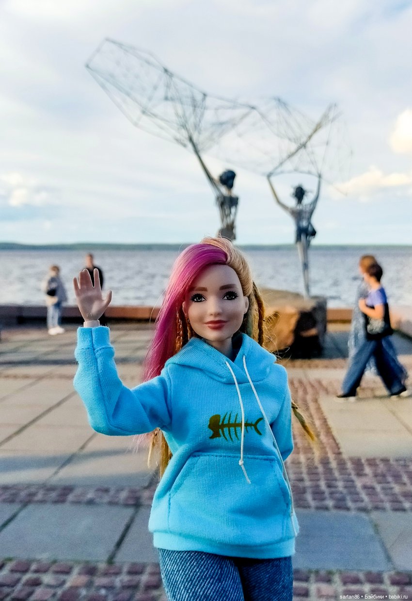 Речной круиз глазами куклы. Карелия