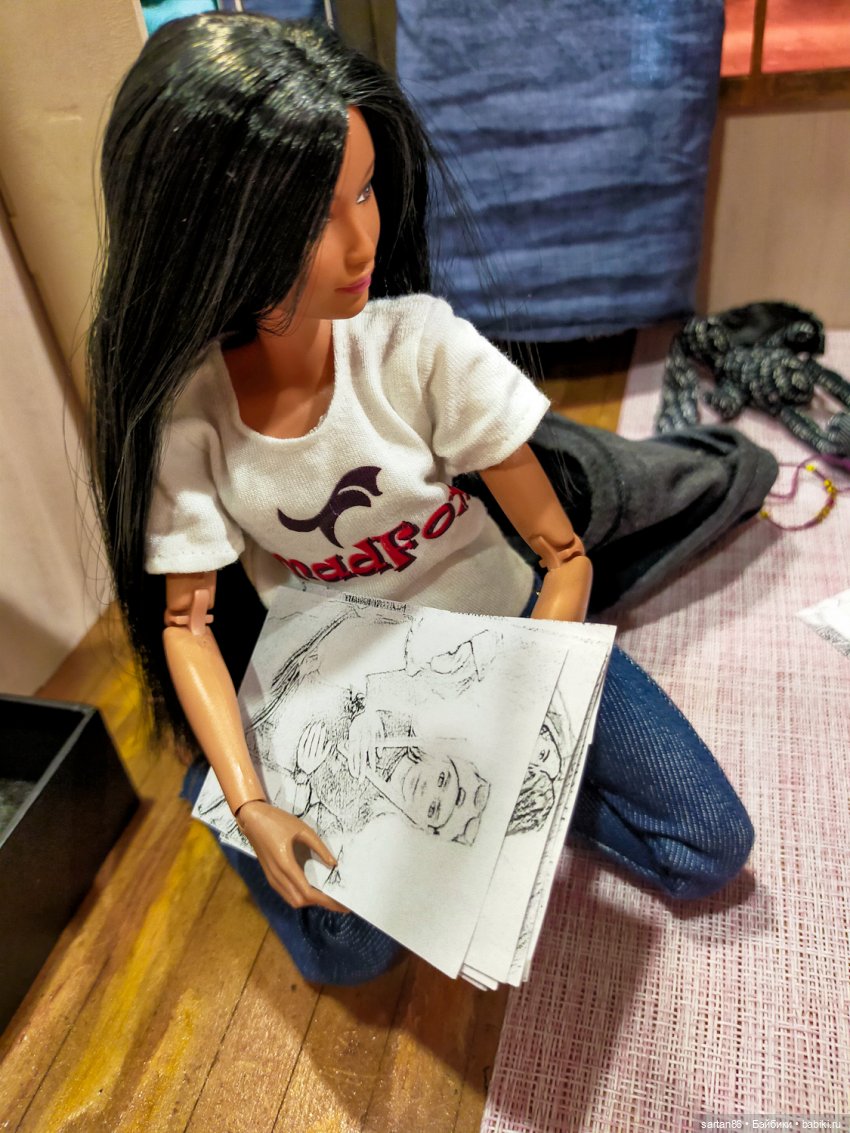 Кукольные фотоистории и сериалы: комиксы (фото 8)