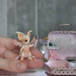 Домик-саквояж с медвежонком