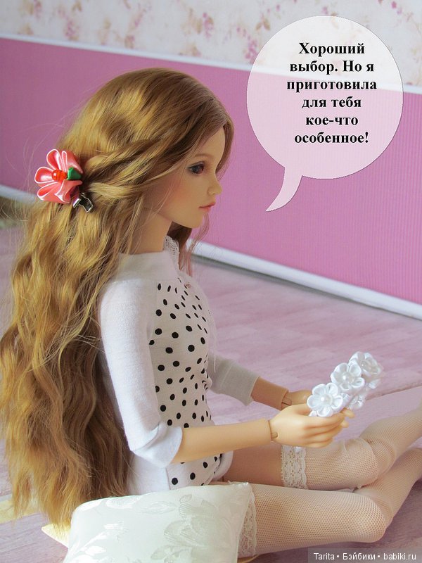 Украшения канзаши — для кукол и не только