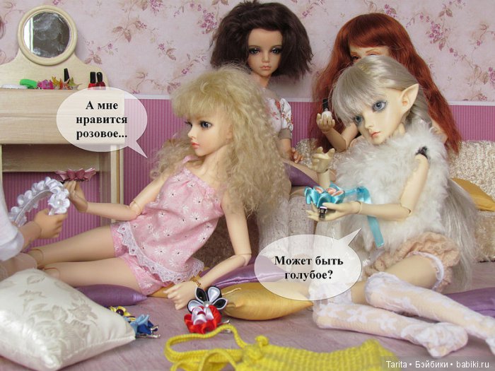 Украшения канзаши — для кукол и не только (фото 10)