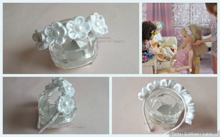 Украшения канзаши — для кукол и не только (фото 9)