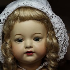 Реставрация антикварной куклы. Первая. Мне было не легко