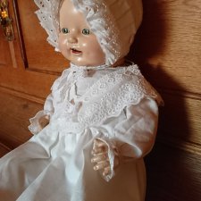 Антикварная кукла Horsman Baby Dimples Doll 1928