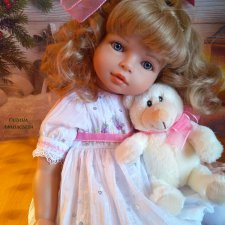 Белое настроение  куколки Анютки  Энн фирмы TOYSE CE ISPAN