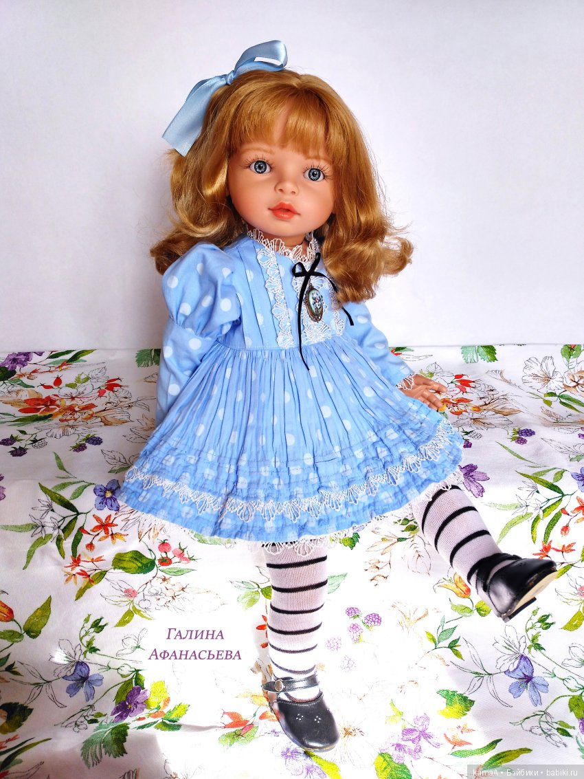 Голубое настроение с куколкой фирмы TOYSE CE ISPAN (фото 2)