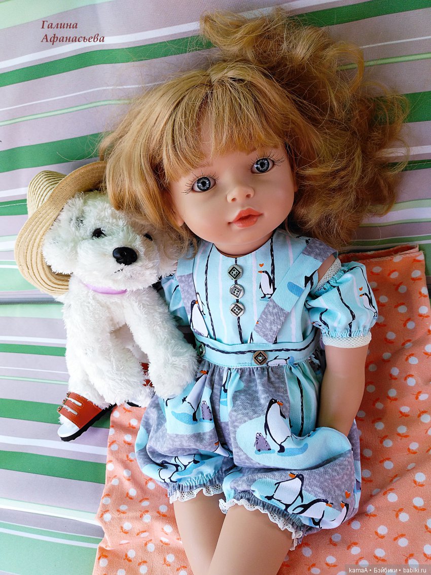 Летний денёк с прекрасной Анюткой - куколкой фабрики TOYSE CE ISPAN
