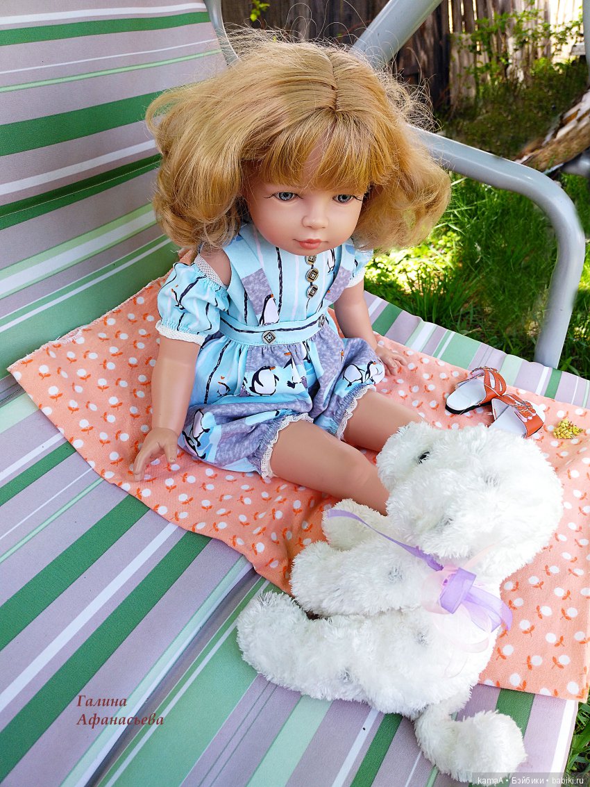 Летний денёк с прекрасной Анюткой - куколкой фабрики TOYSE CE ISPAN (фото 8)