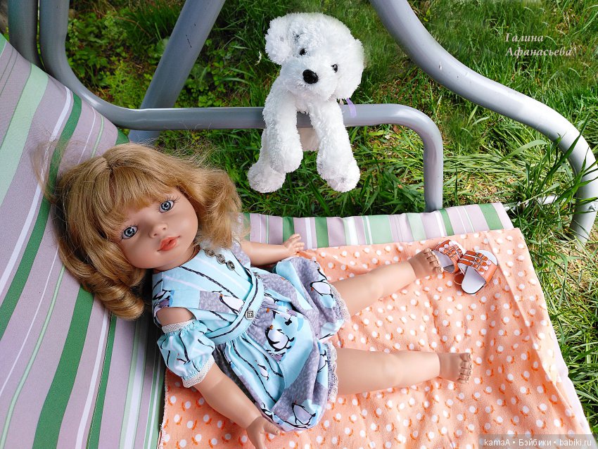Летний денёк с прекрасной Анюткой - куколкой фабрики TOYSE CE ISPAN (фото 7)