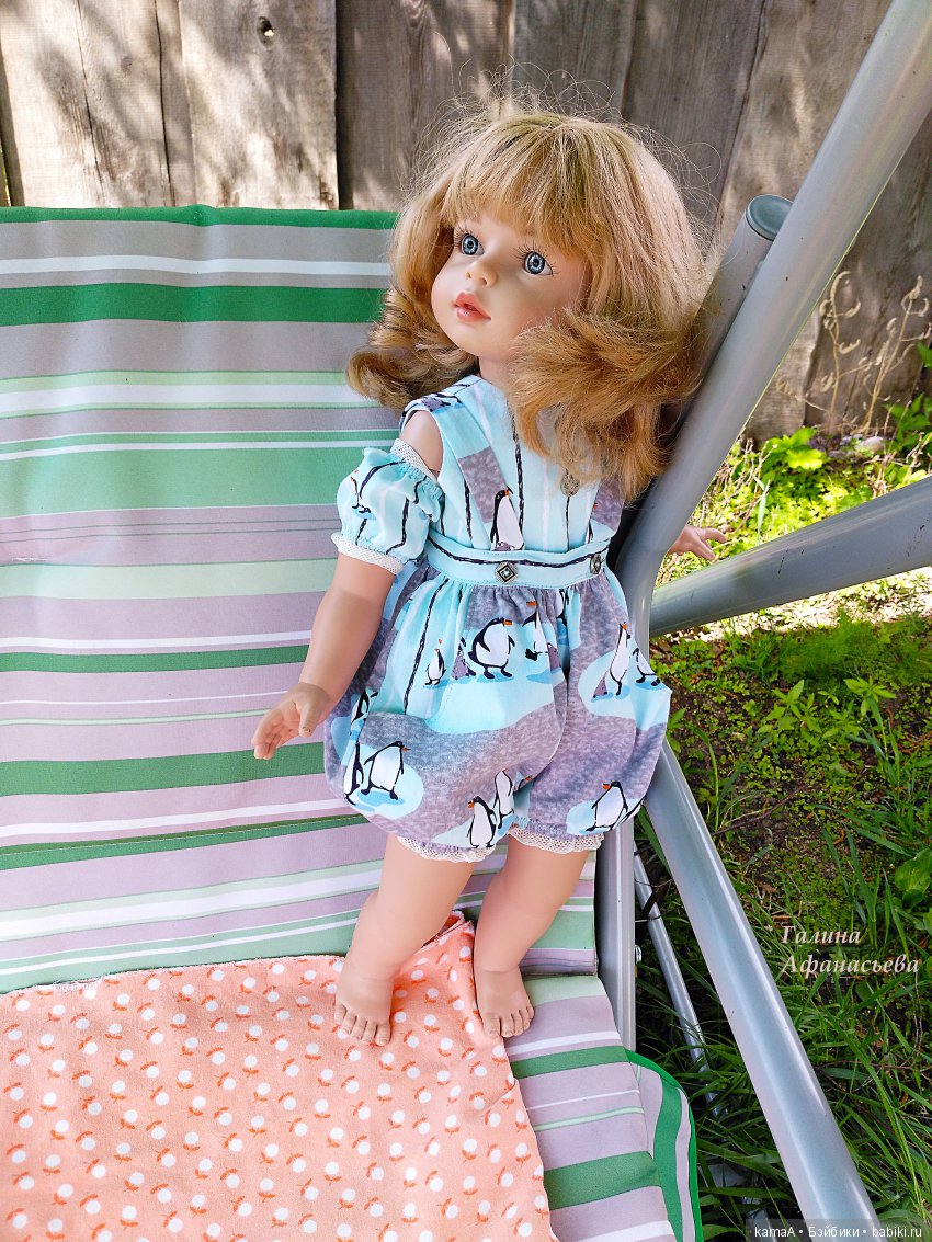 Летний денёк с прекрасной Анюткой - куколкой фабрики TOYSE CE ISPAN (фото 4)