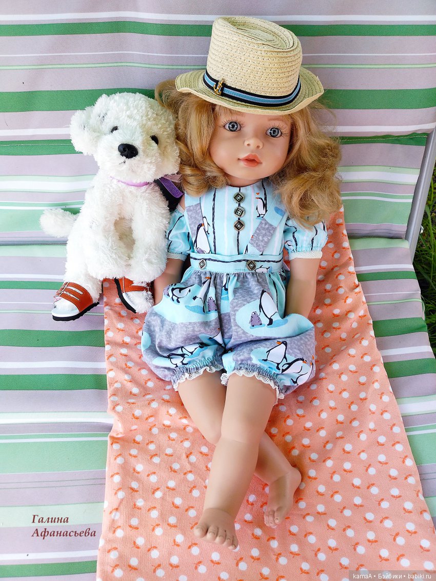 Летний денёк с прекрасной Анюткой - куколкой фабрики TOYSE CE ISPAN