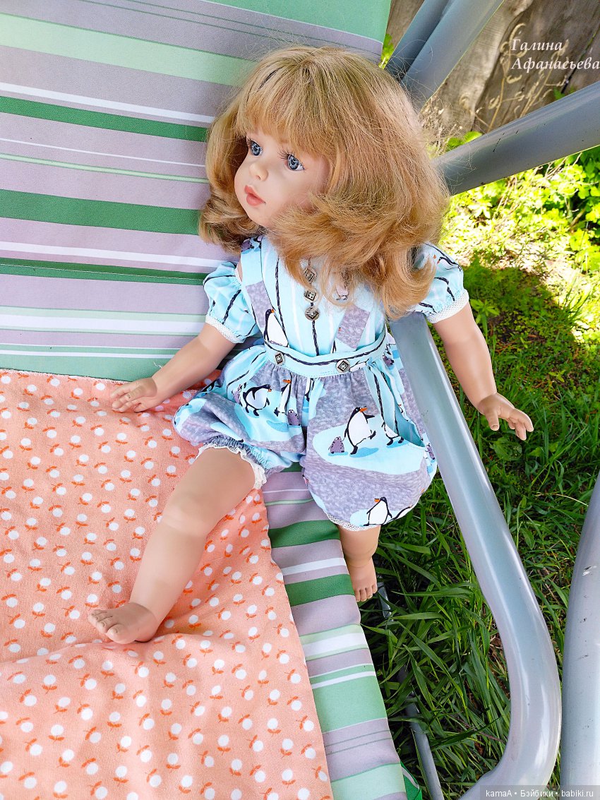 Летний денёк с прекрасной Анюткой - куколкой фабрики TOYSE CE ISPAN (фото 6)