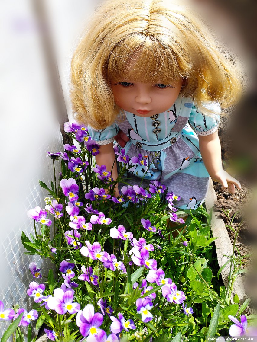 Летний денёк с прекрасной Анюткой - куколкой фабрики TOYSE CE ISPAN (фото 2)
