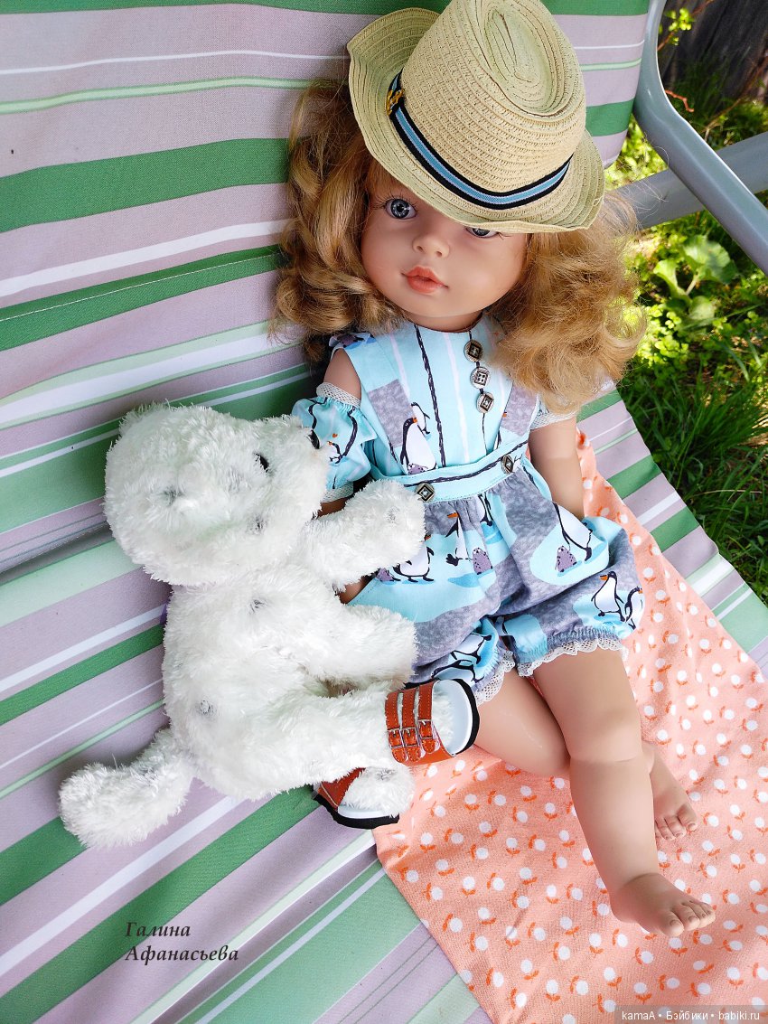 Летний денёк с прекрасной Анюткой - куколкой фабрики TOYSE CE ISPAN (фото 10)