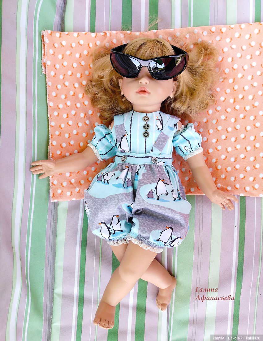 Летний денёк с прекрасной Анюткой - куколкой фабрики TOYSE CE ISPAN