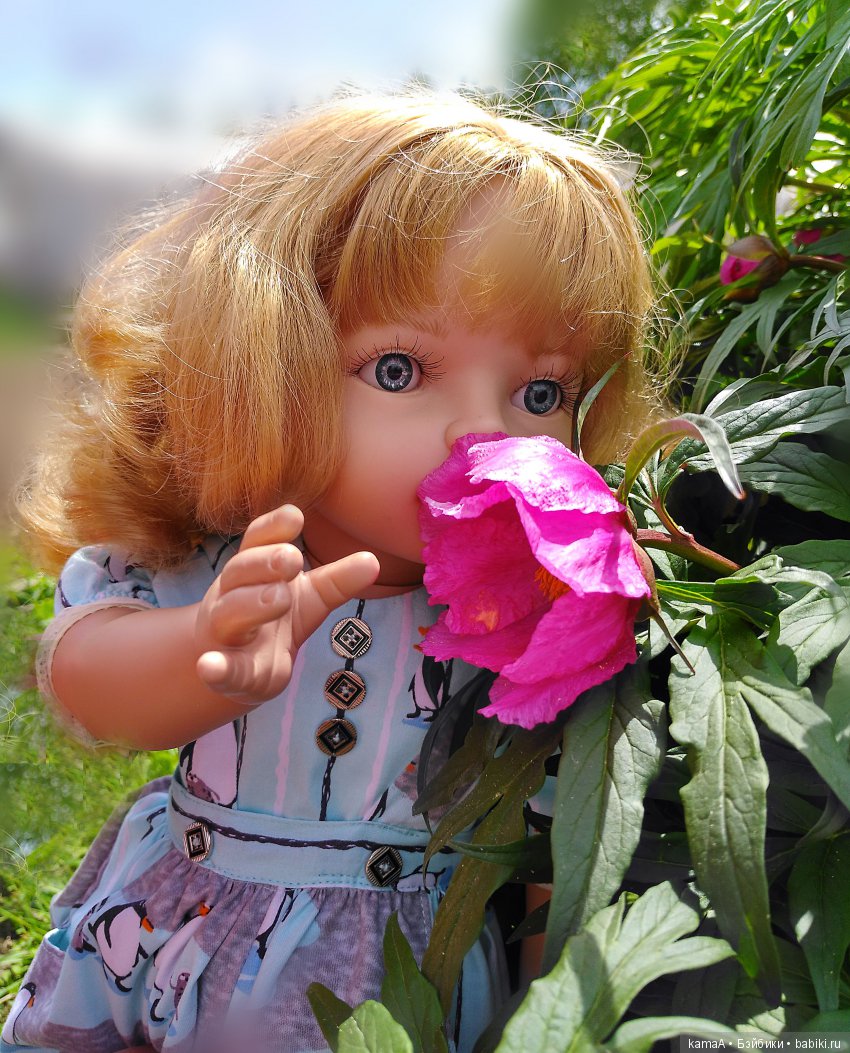 Летний денёк с прекрасной Анюткой - куколкой фабрики TOYSE CE ISPAN (фото 3)