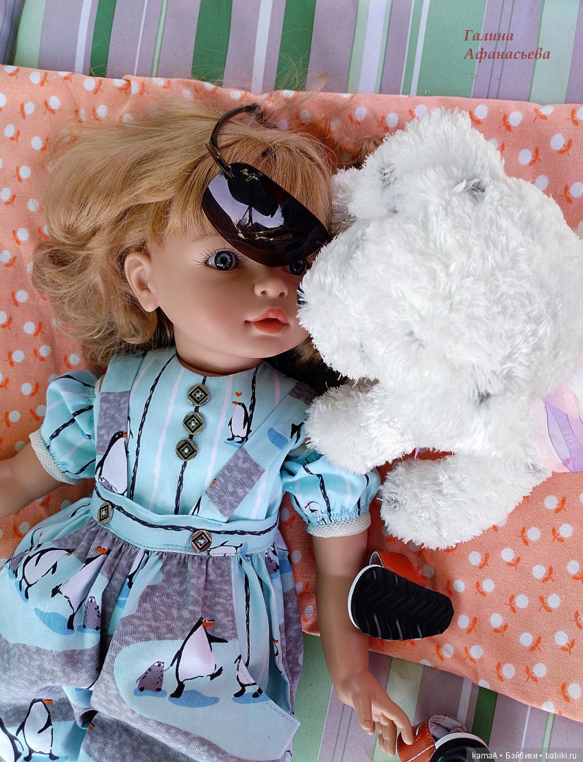 Летний денёк с прекрасной Анюткой - куколкой фабрики TOYSE CE ISPAN