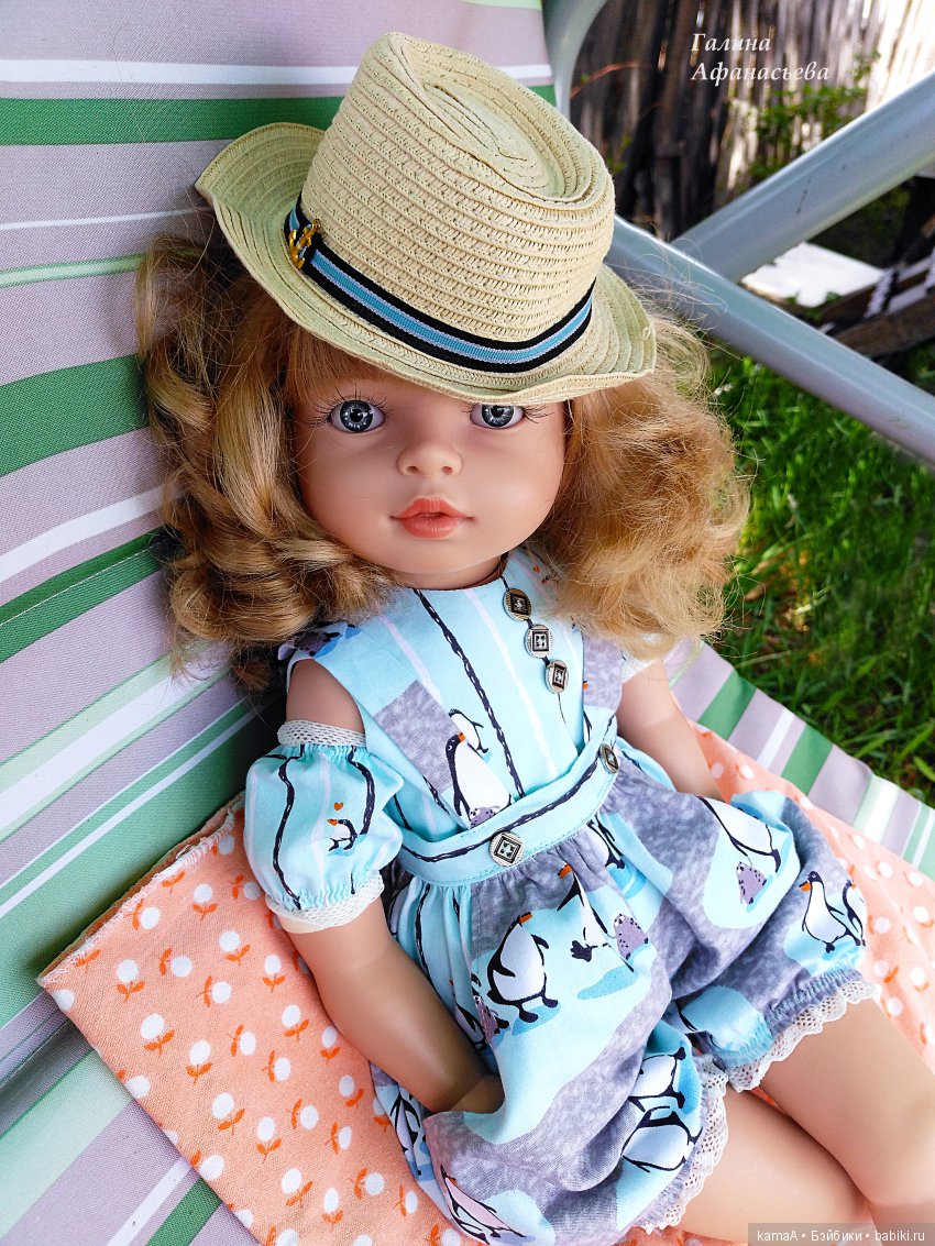 Летний денёк с прекрасной Анюткой - куколкой фабрики TOYSE CE ISPAN (фото 9)