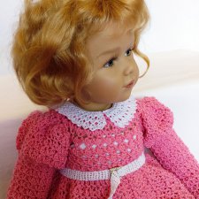 Снова дождик за окном....  О кукле Сиссель Скилле