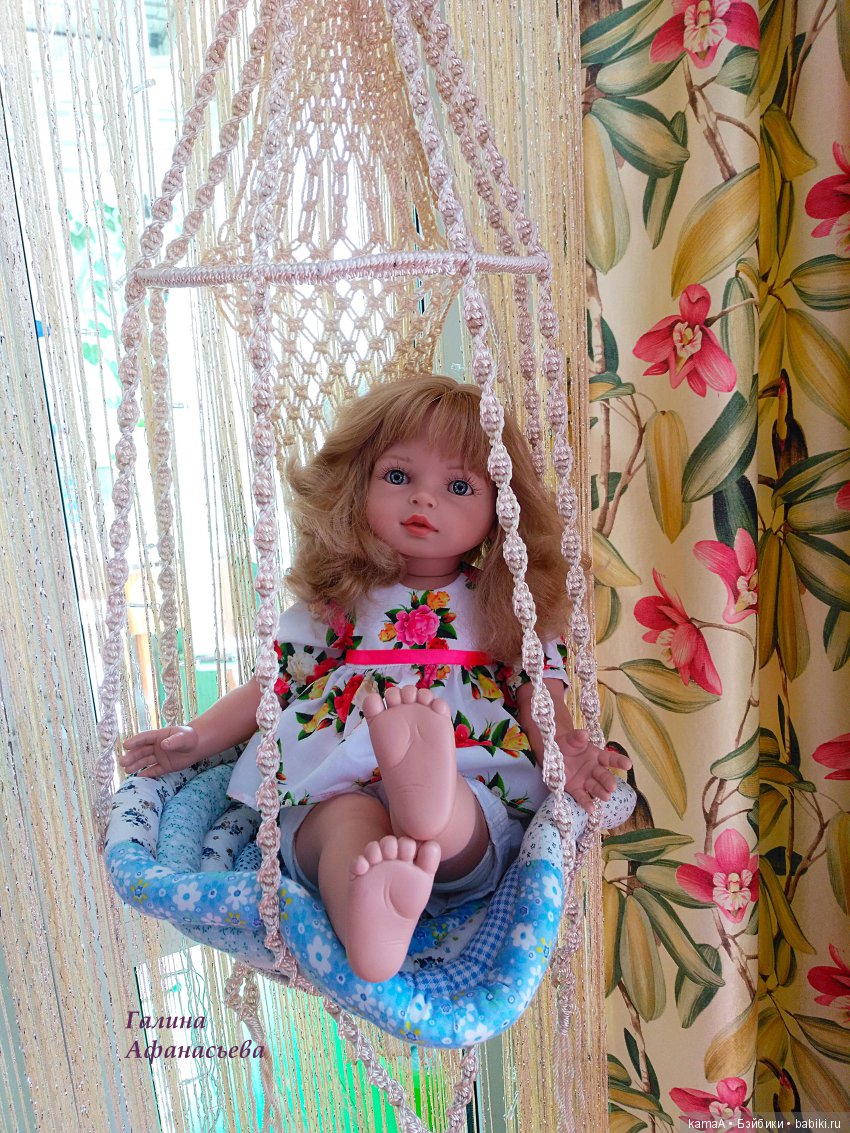 Ягодки-цветочки ... и новая качелька... Летняя история с куклами фабрики TOYSE CE ISPAN и Сиссель Скилле (фото 2)