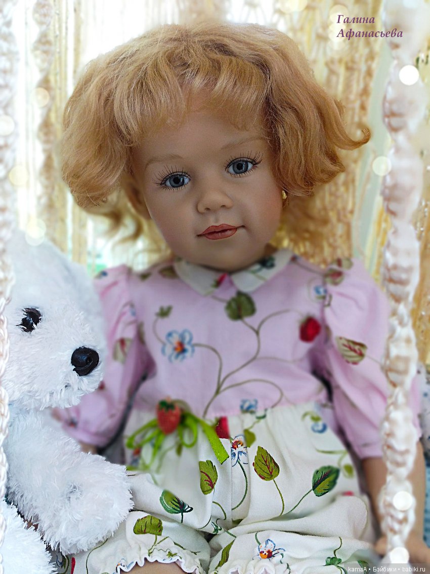 Ягодки-цветочки ... и новая качелька... Летняя история с куклами фабрики TOYSE CE ISPAN и Сиссель Скилле