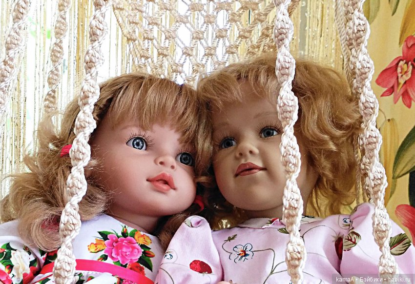 Ягодки-цветочки ... и новая качелька... Летняя история с куклами фабрики TOYSE CE ISPAN и Сиссель Скилле
