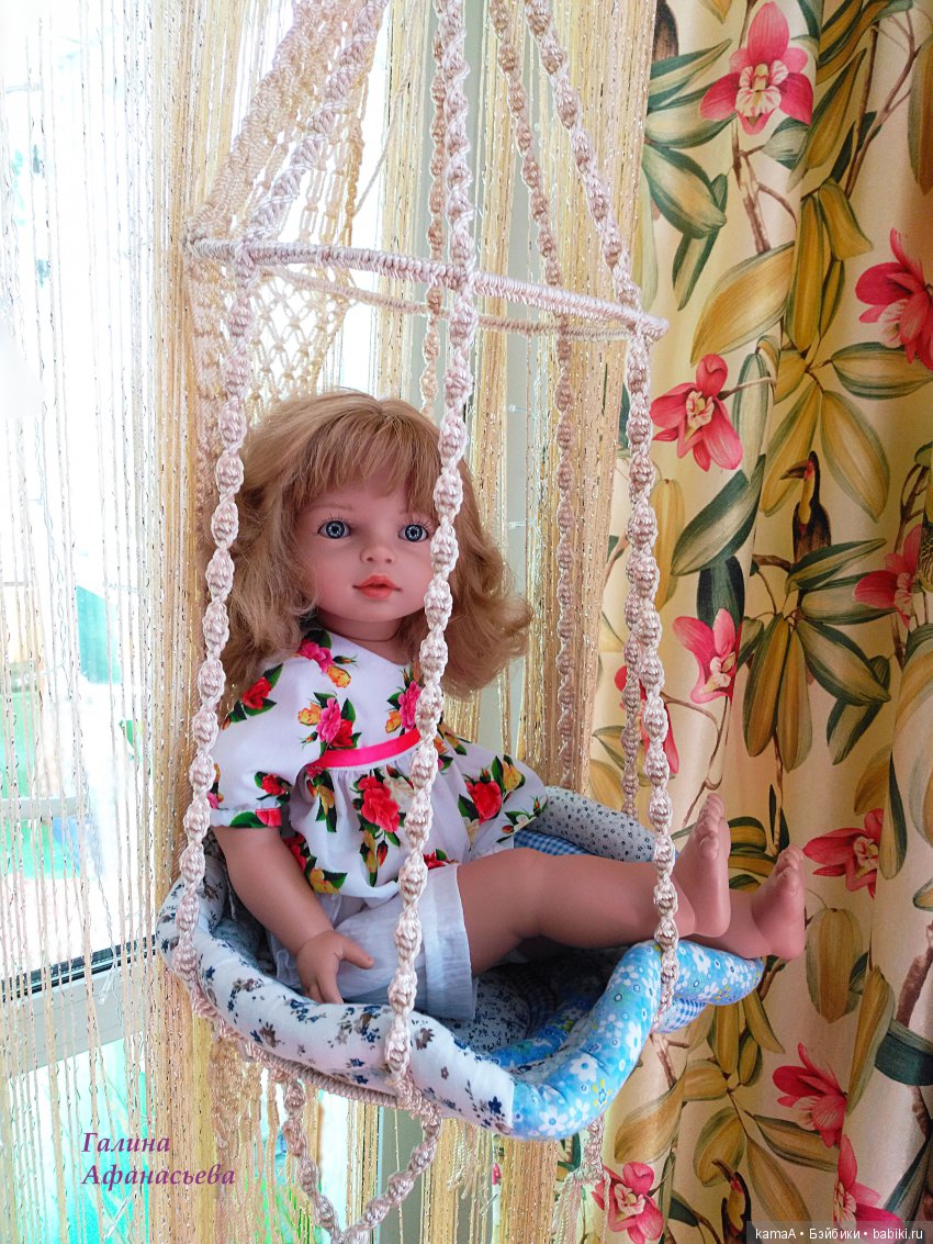 Ягодки-цветочки ... и новая качелька... Летняя история с куклами фабрики TOYSE CE ISPAN и Сиссель Скилле (фото 4)