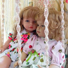 Ягодки-цветочки ... и новая качелька... Летняя история с куклами фабрики TOYSE CE ISPAN и Сиссель Скилле