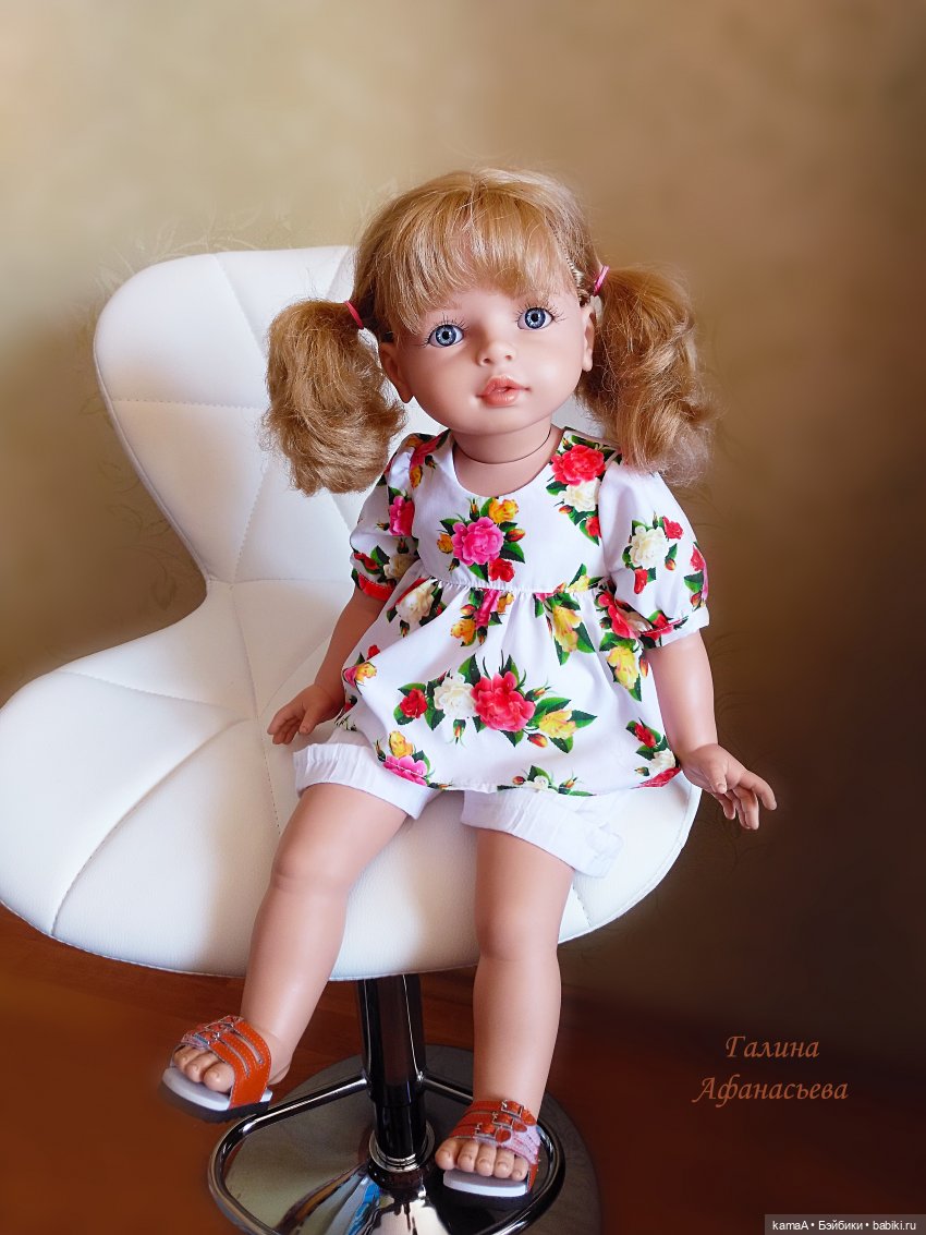 Две подружки встречают гостью... ( о кукле Сиссель Скилле и кукле Тоузе) (фото 3)