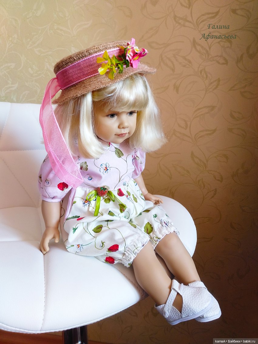 Две подружки встречают гостью... ( о кукле Сиссель Скилле и кукле Тоузе) (фото 10)