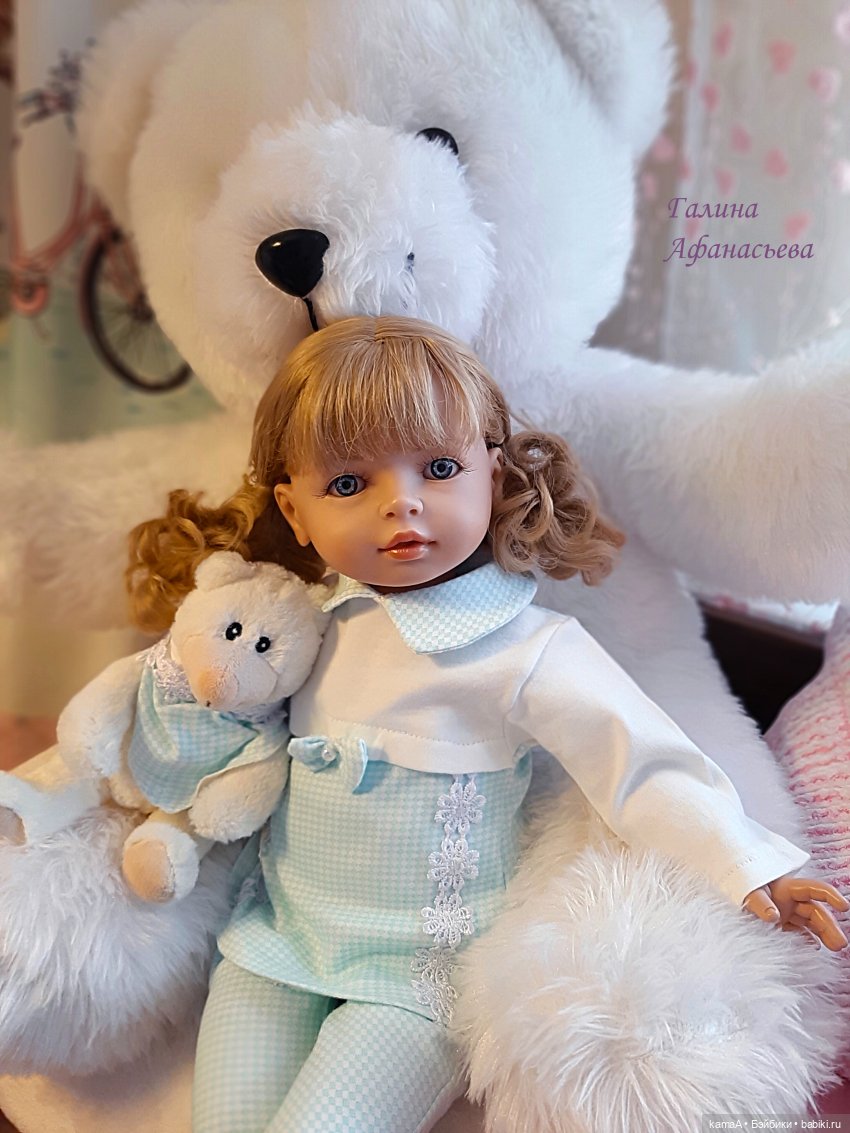 Пижамная фотосессия двух красавиц... (куклы TOYSE CE ISPAN)