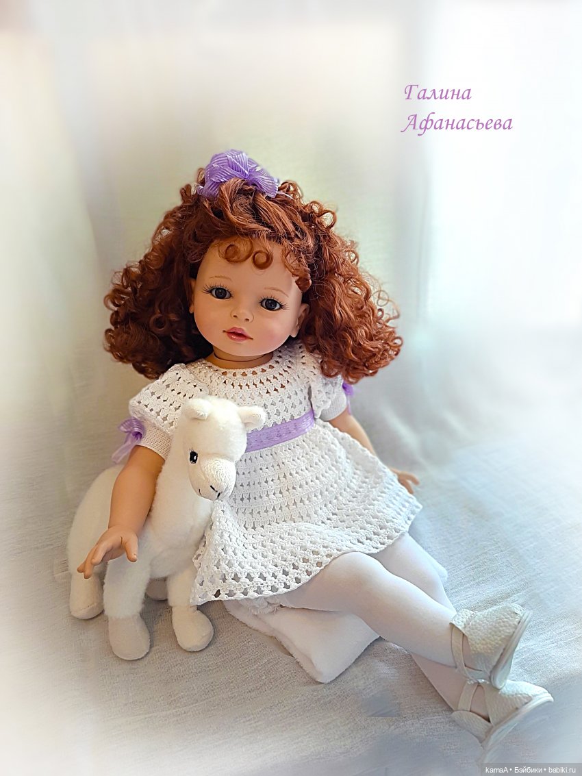 Каштановый цветочек Агнешечка (кукла фабрики TOYSE CE ISPAN) (фото 4)