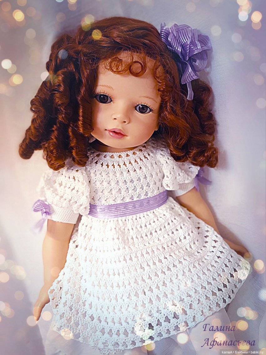 Каштановый цветочек Агнешечка (кукла фабрики TOYSE CE ISPAN) (фото 8)