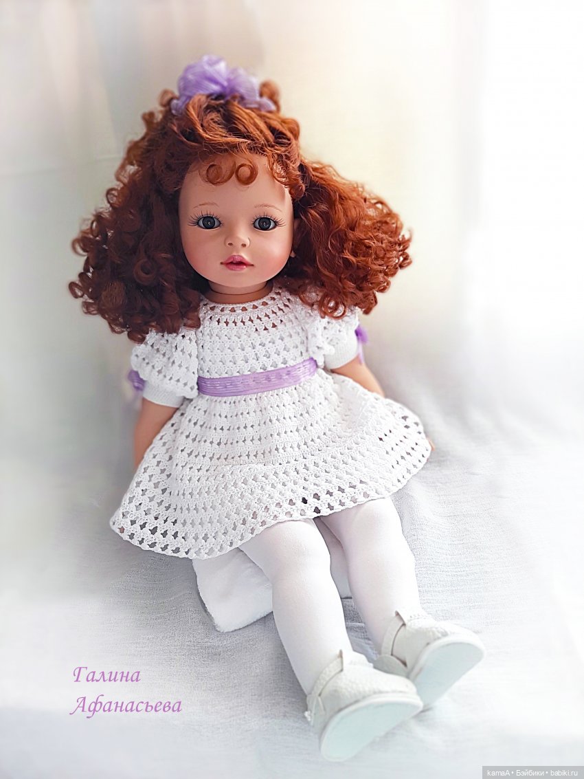 Каштановый цветочек Агнешечка (кукла фабрики TOYSE CE ISPAN)