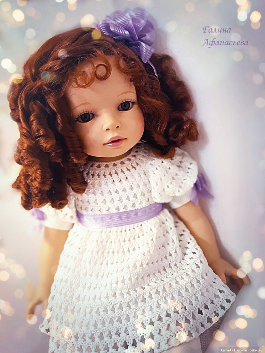 Каштановый цветочек Агнешечка (кукла фабрики TOYSE CE ISPAN) (фото 9)