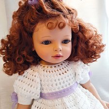 Каштановый цветочек  Агнешечка (кукла фабрики TOYSE CE ISPAN)