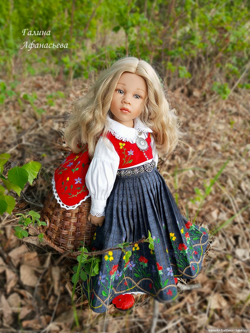 "Бунад" для Ульрички — Куклы Gotz (Готц): Ханна (фото 8)