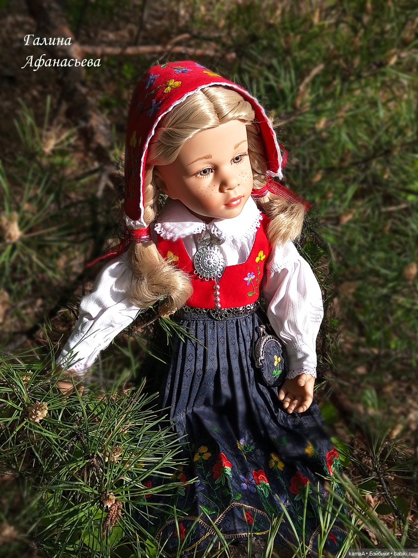 "Бунад" для Ульрички — Куклы Gotz (Готц): Ханна