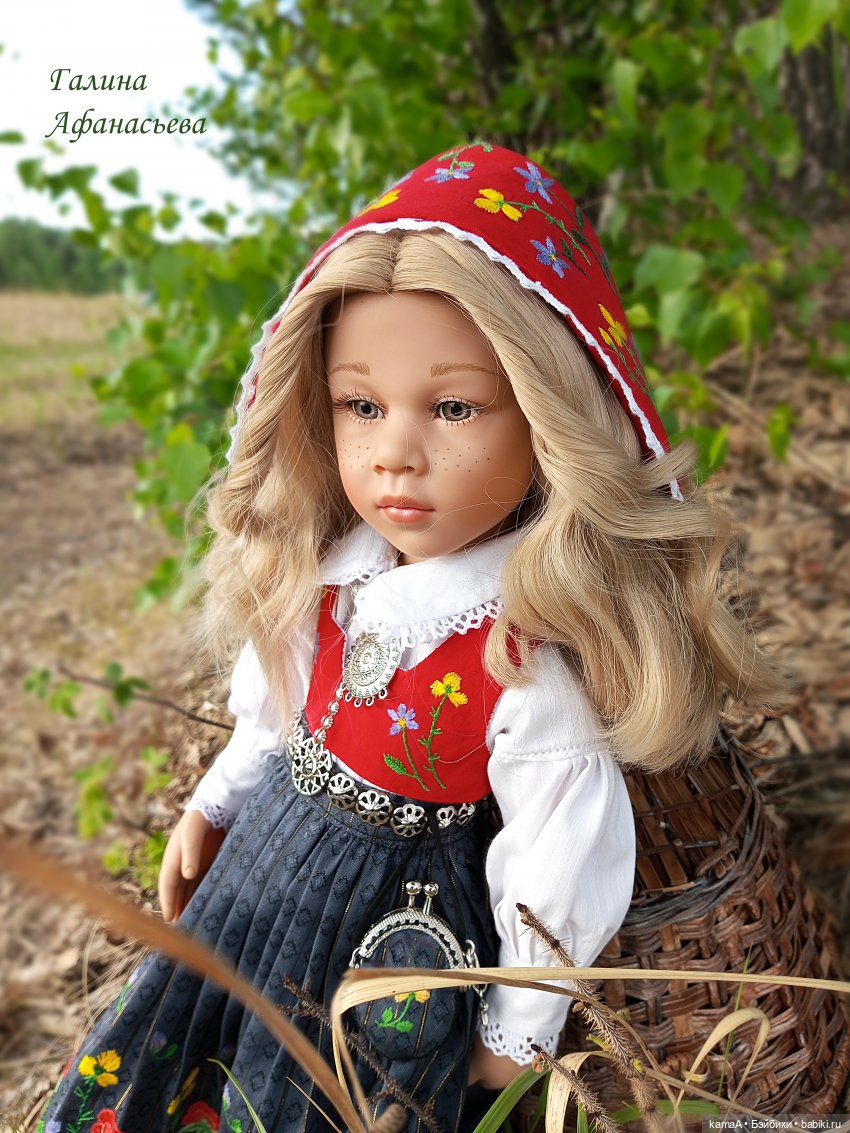 "Бунад" для Ульрички — Куклы Gotz (Готц): Ханна (фото 6)