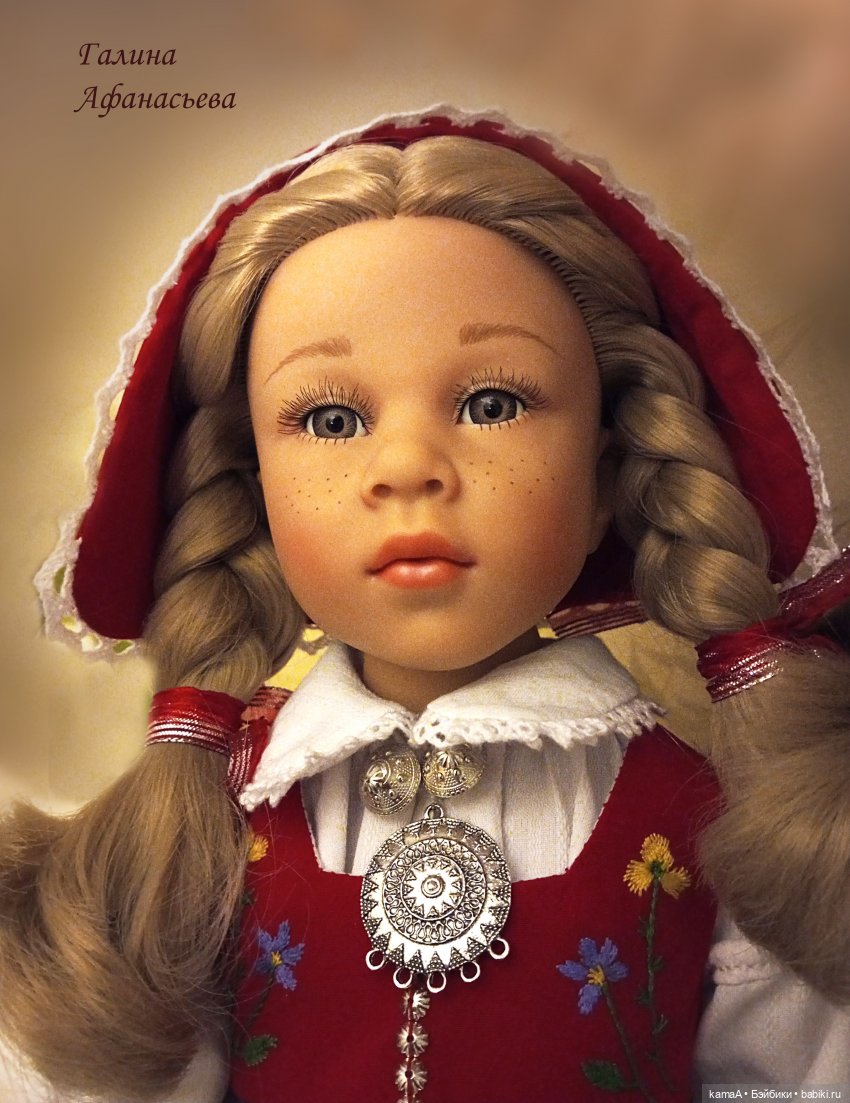 "Бунад" для Ульрички — Куклы Gotz (Готц): Ханна