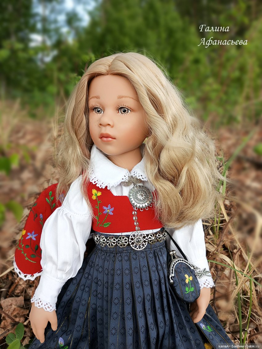 "Бунад" для Ульрички — Куклы Gotz (Готц): Ханна (фото 5)