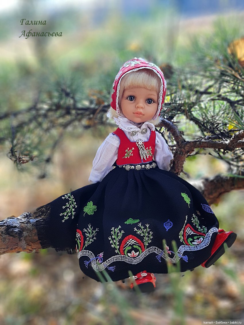 "Бунад" для Ульрички — Куклы Gotz (Готц): Ханна