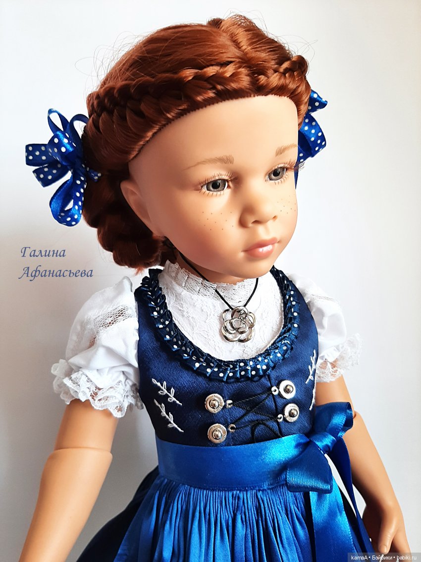 Немецкий костюм "дирндль" для Катаринки