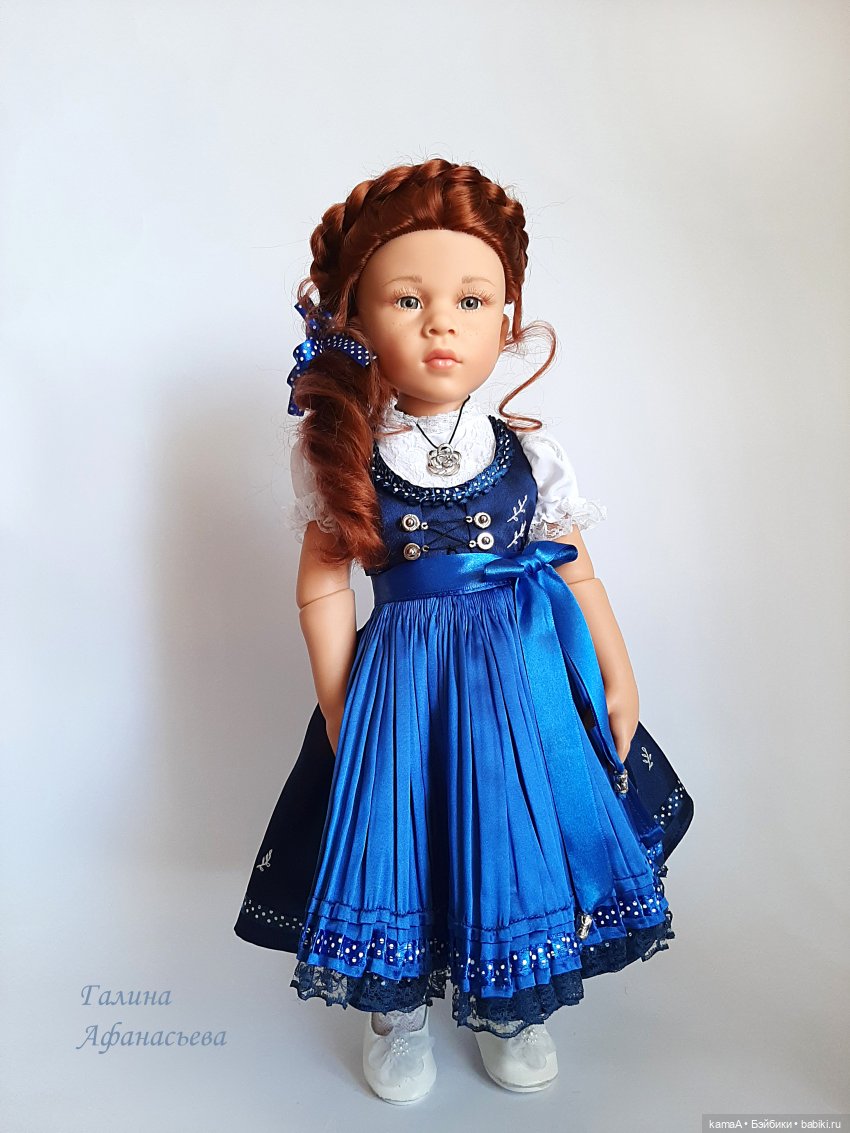 Немецкий костюм "дирндль" для Катаринки (фото 6)